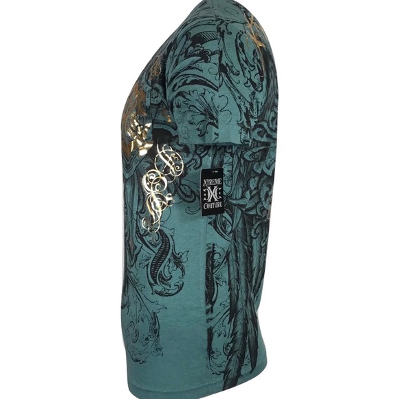 XTREME COUTURE by AFFLICTION Men T-Shirt IDEOLOGY - Picture 5 of 7